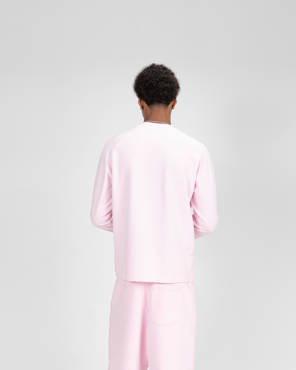T-shirt manches longues SU – Rose