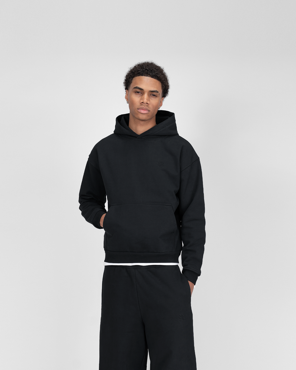 Hoodie SU – Noir – vue 4