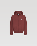 Hoodie zippé Classic – Bordeaux