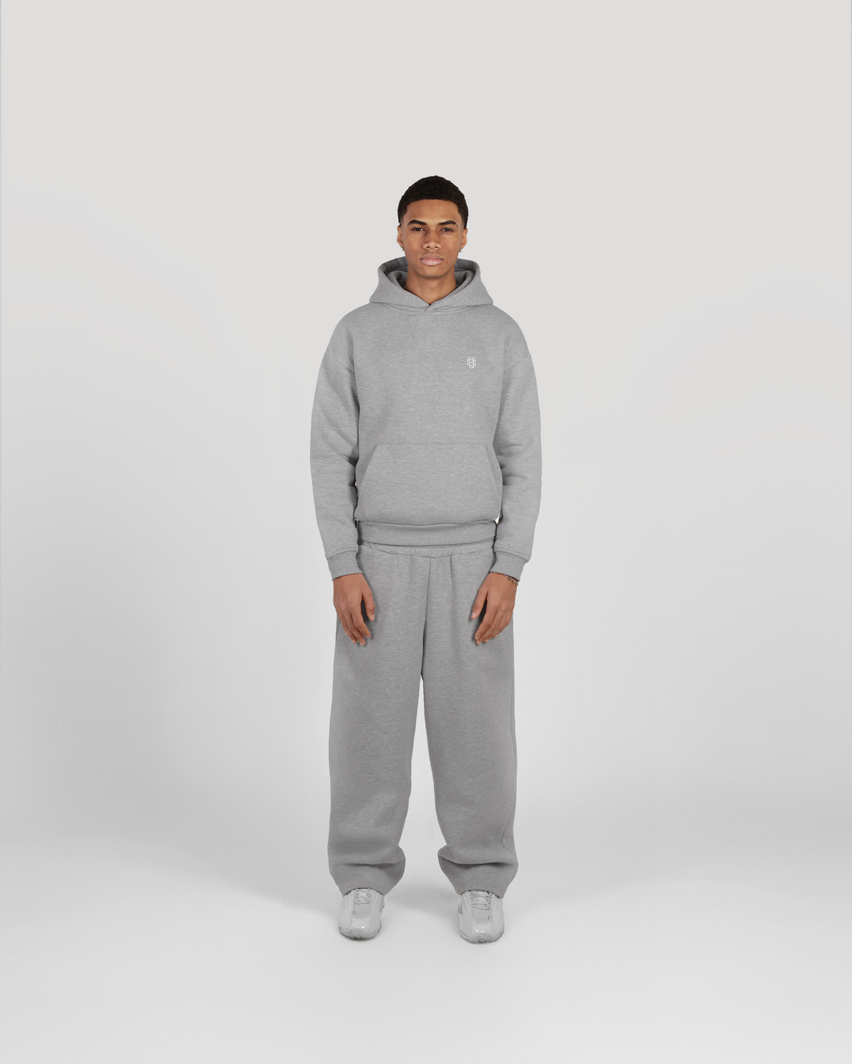 Hoodie Classic – Gris – vue 2