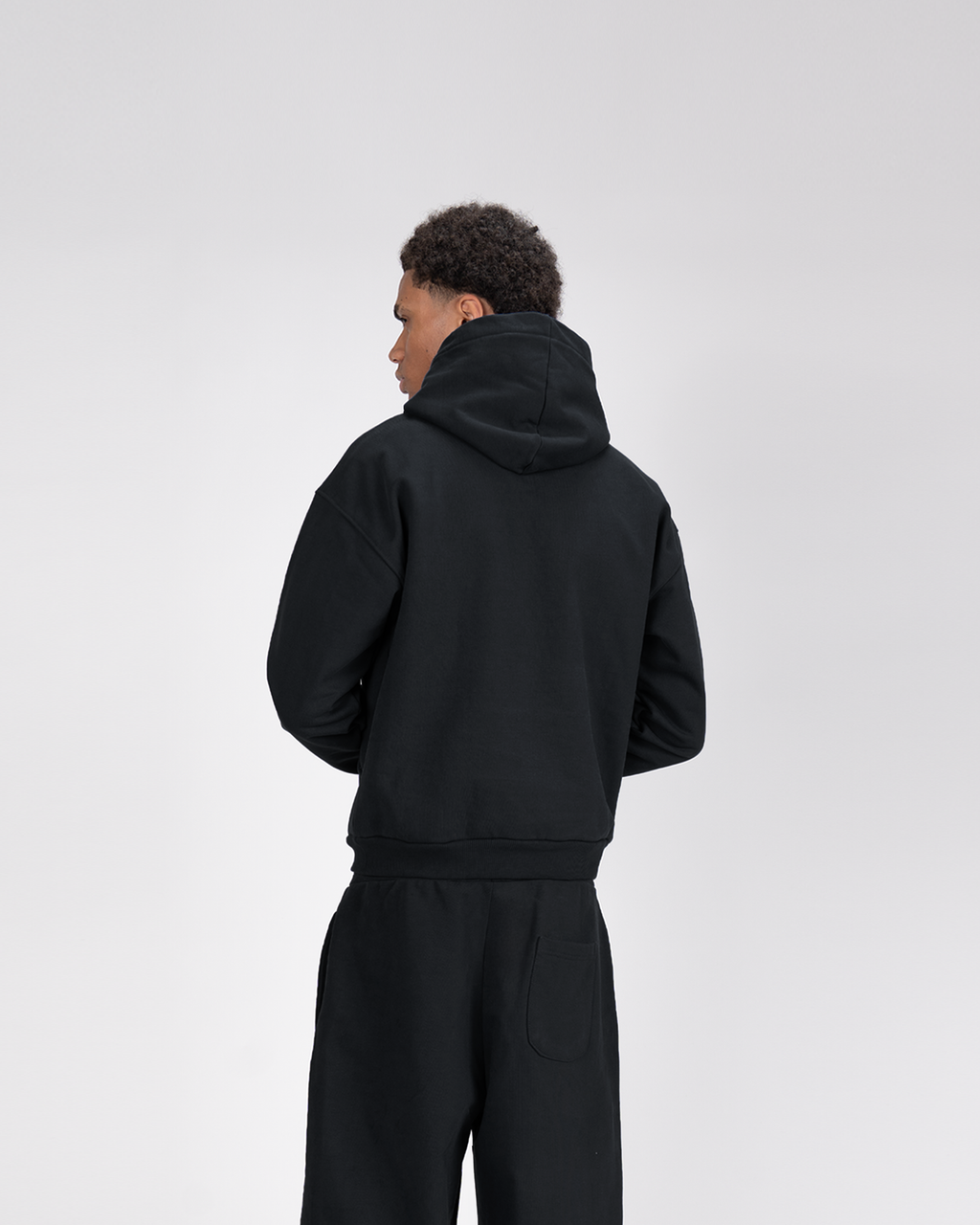 Hoodie SU – Noir – vue 5