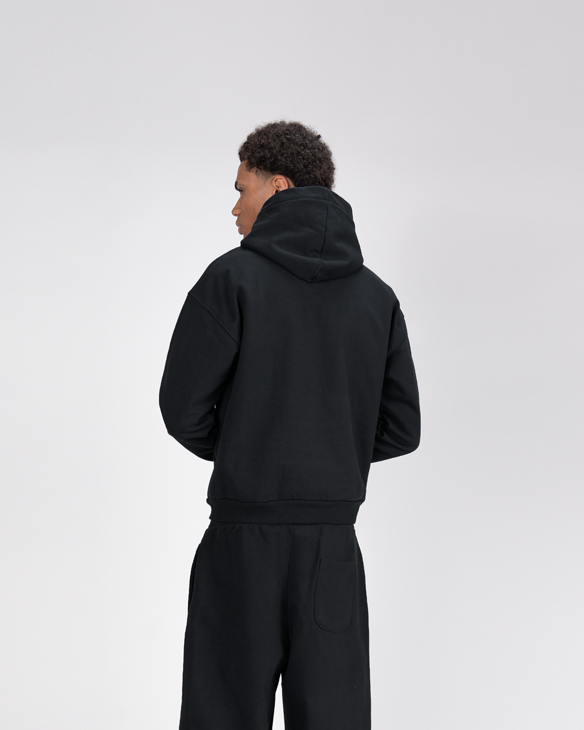 Hoodie SU – Noir – vue 5