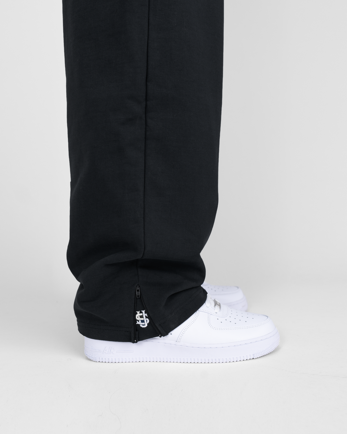Jogging zippé SU – Noir