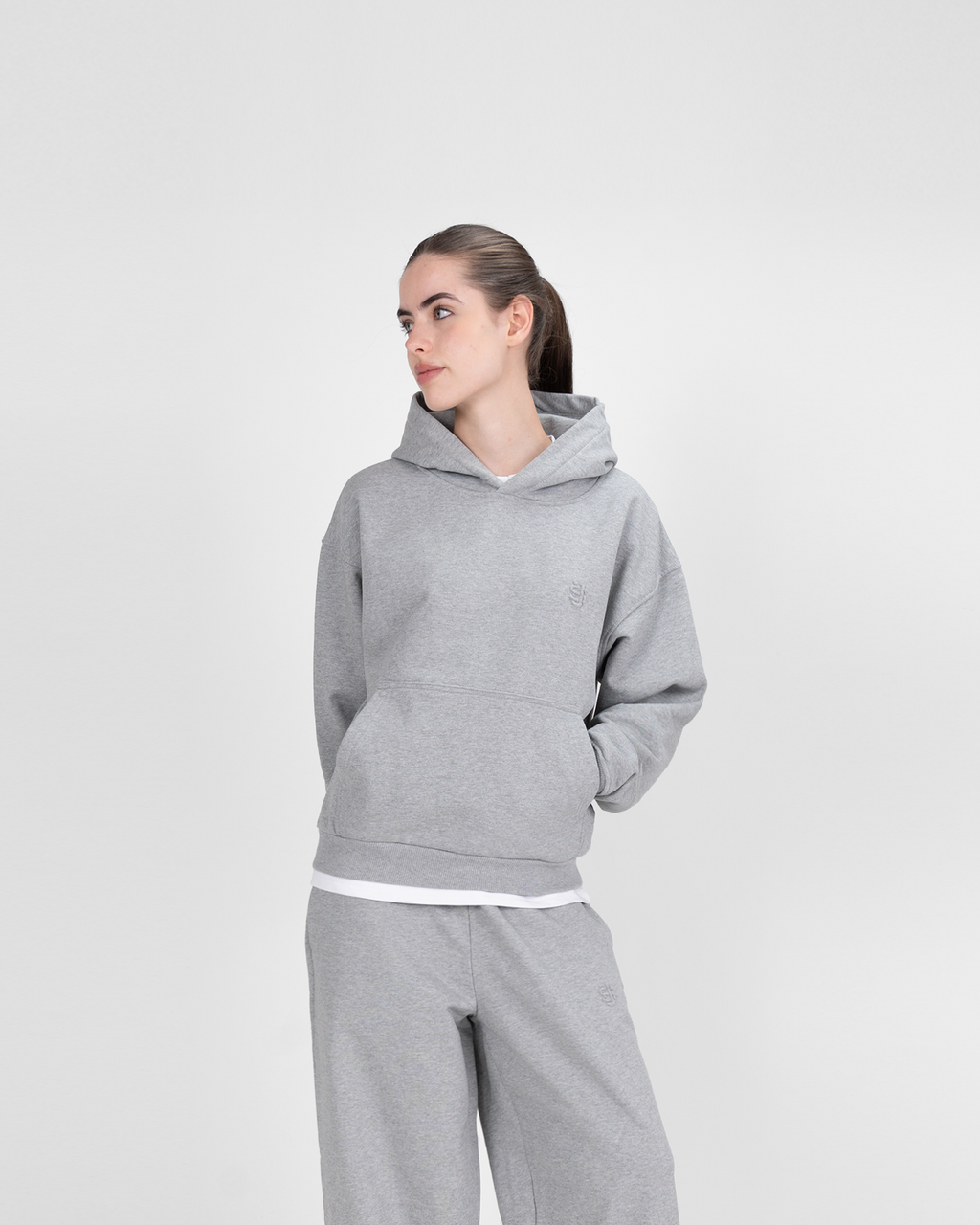 Hoodie SU – Gris – vue 6