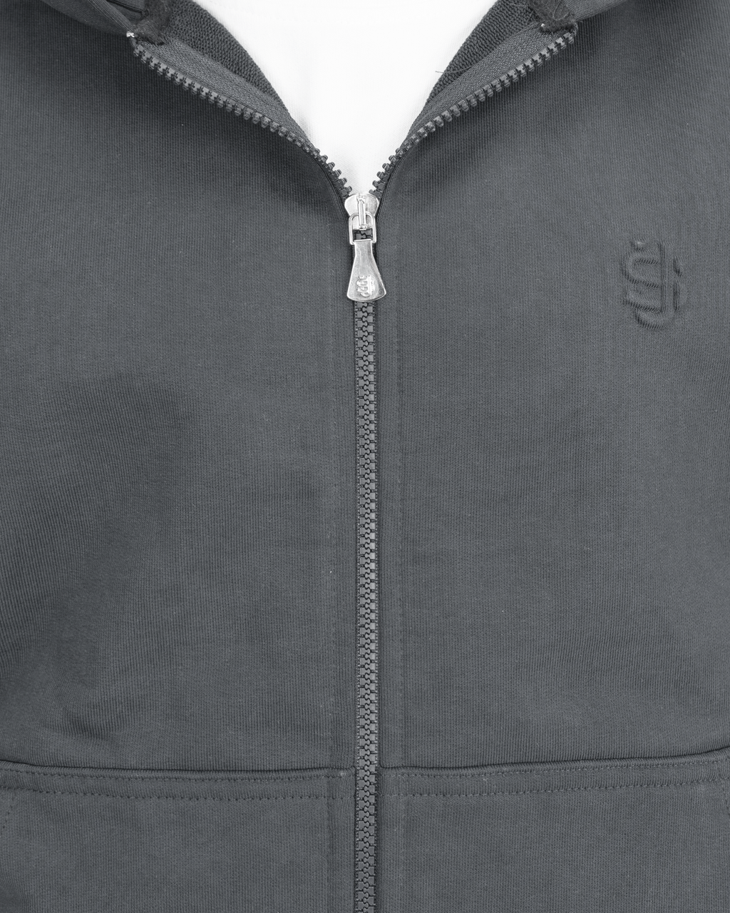 Hoodie zippé SU – Anthracite