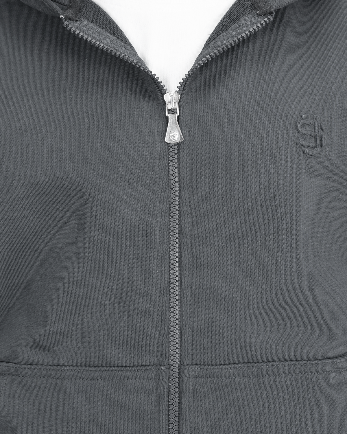 Hoodie zippé SU – Anthracite