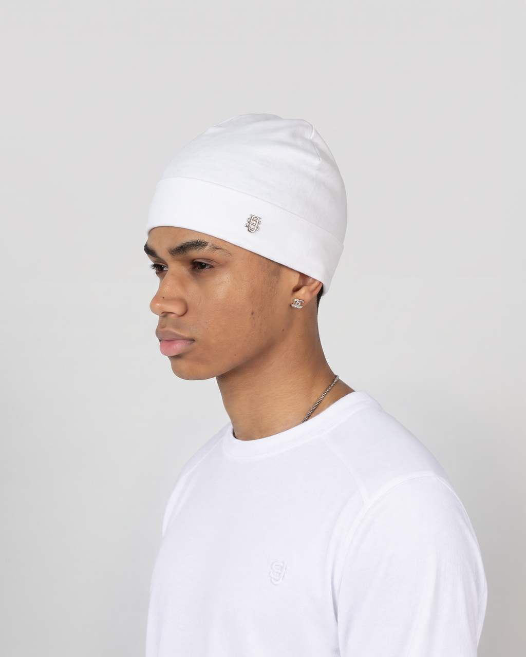 Bonnet skullcap SU – Blanc