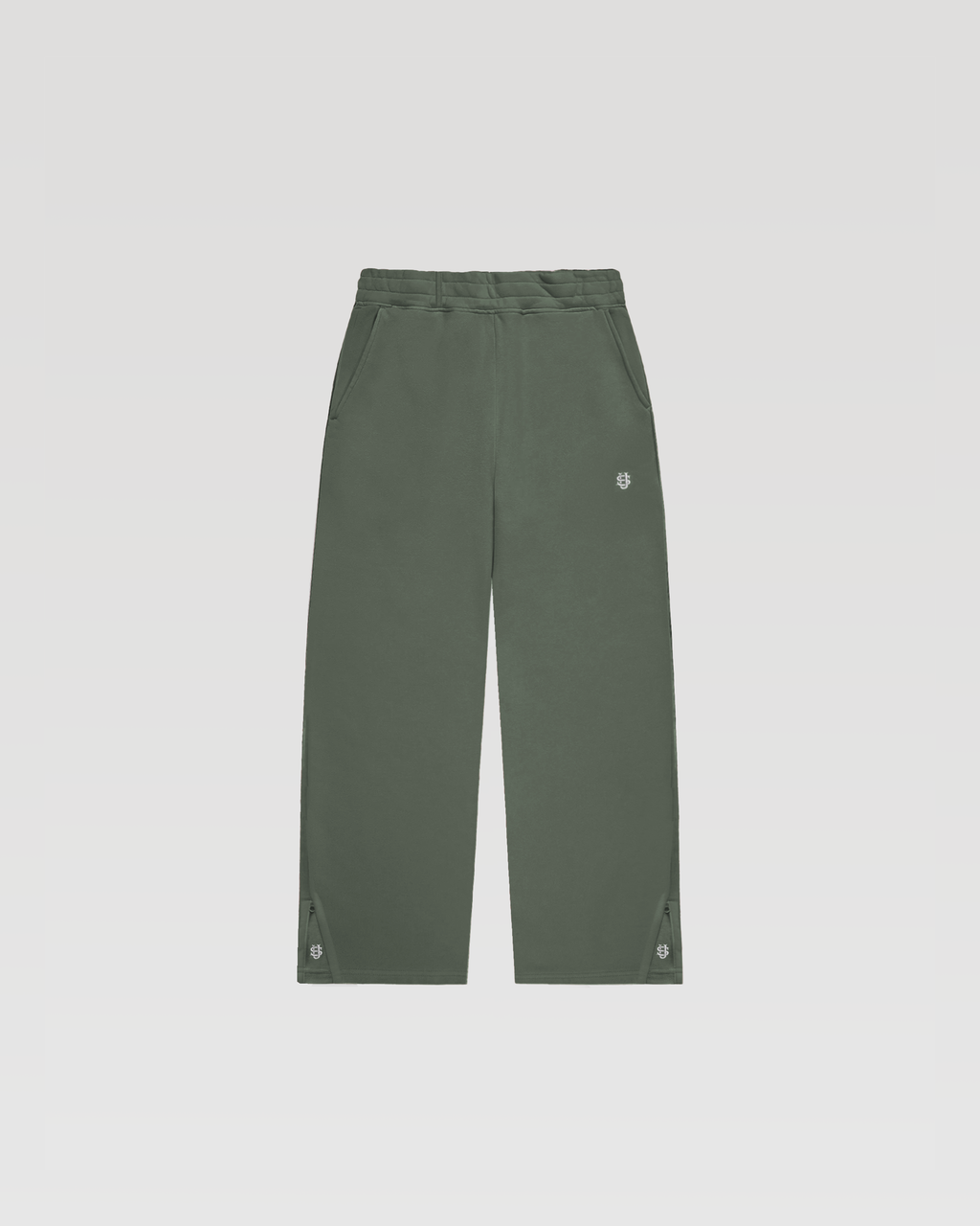 Jogging zippé Classic – Kaki