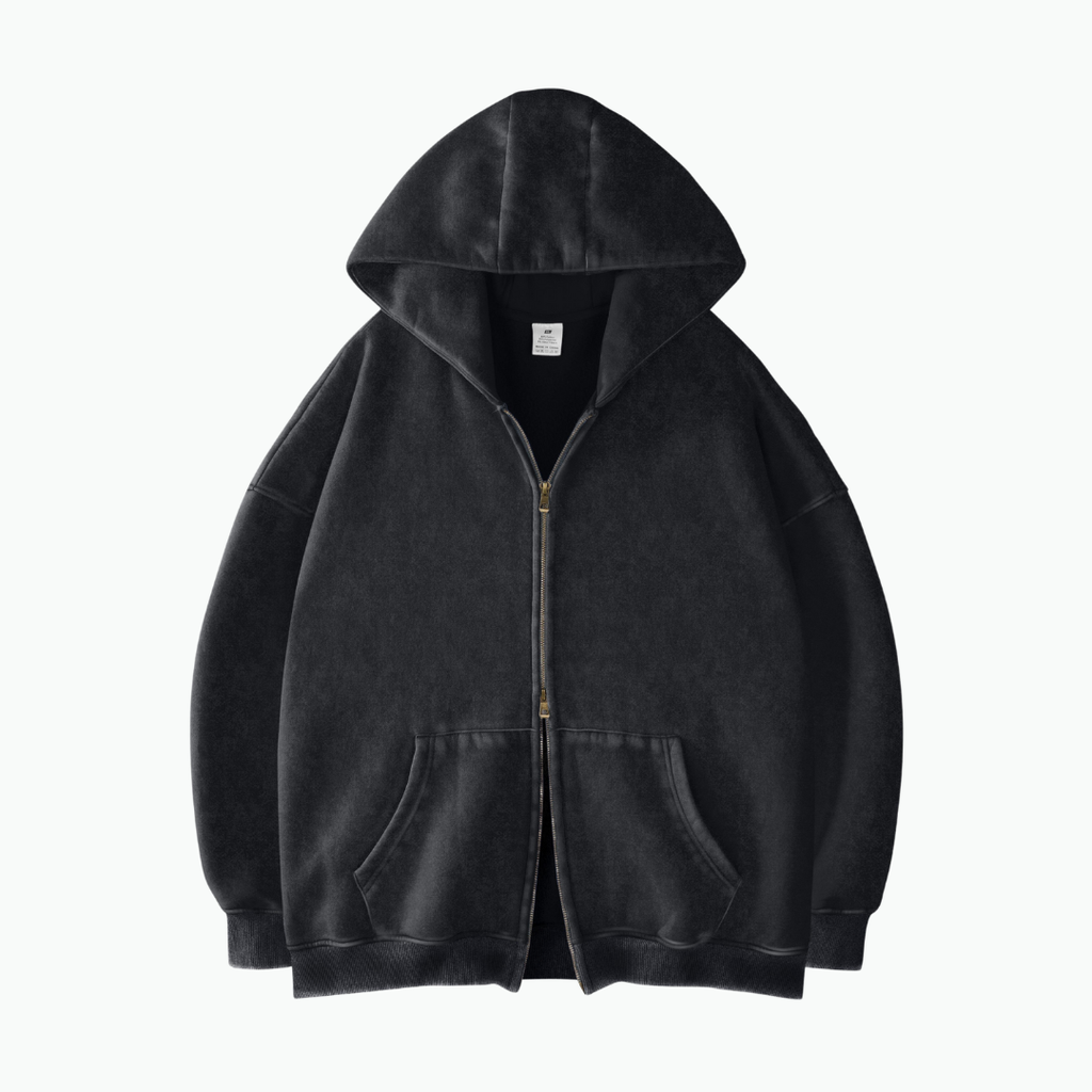 Hoodie zippé Wash COLESICE