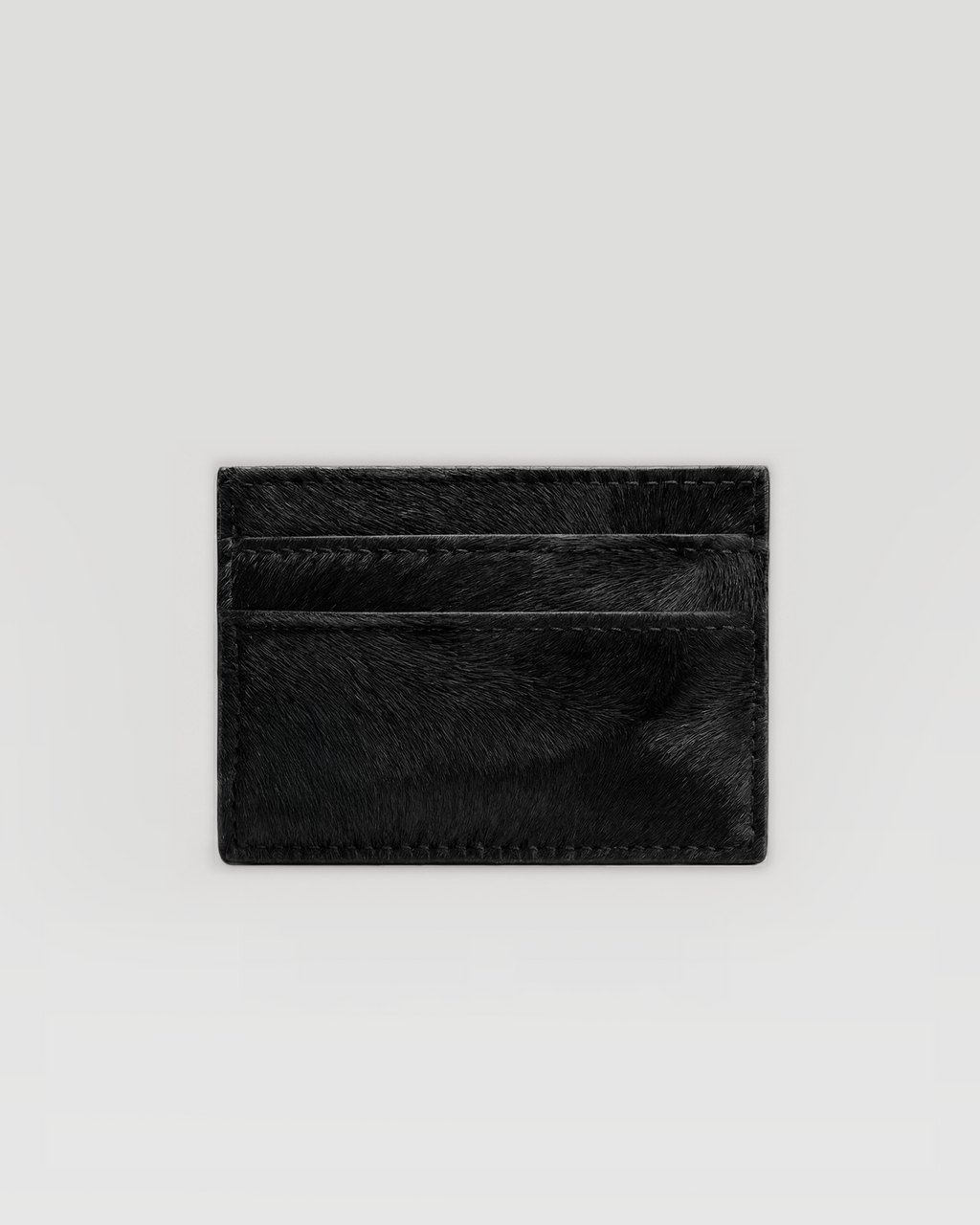 Porte-cartes SU en cuir – Noir – vue 2