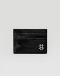 Porte-cartes SU en cuir – Noir