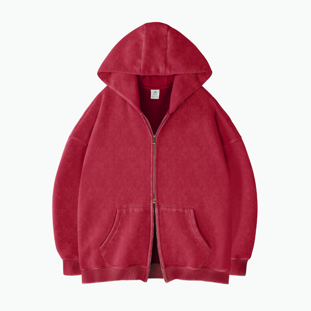 Hoodie zippé Wash COLESICE – vue 9