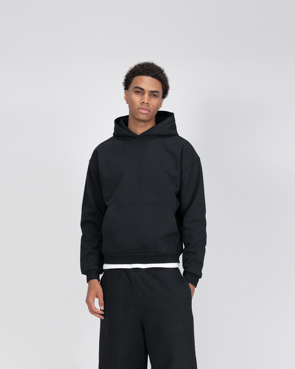 Hoodie SU – Noir – vue 2