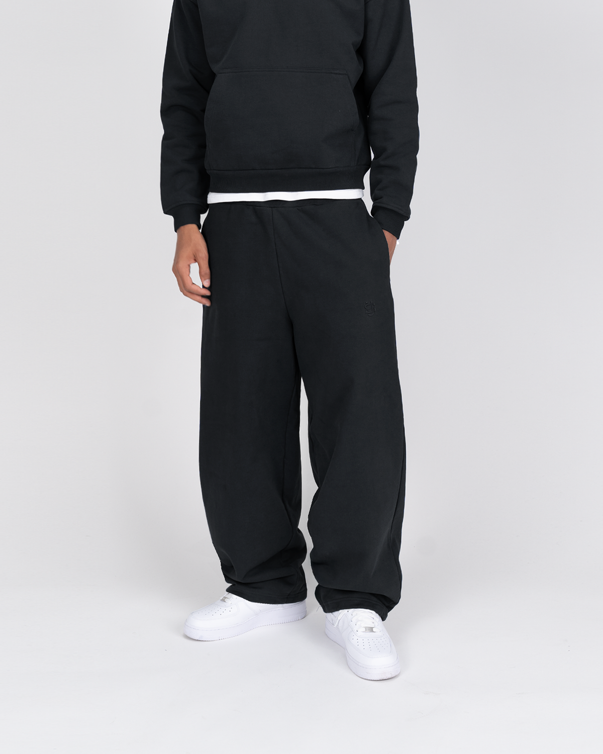 Jogging SU – Noir – vue 2