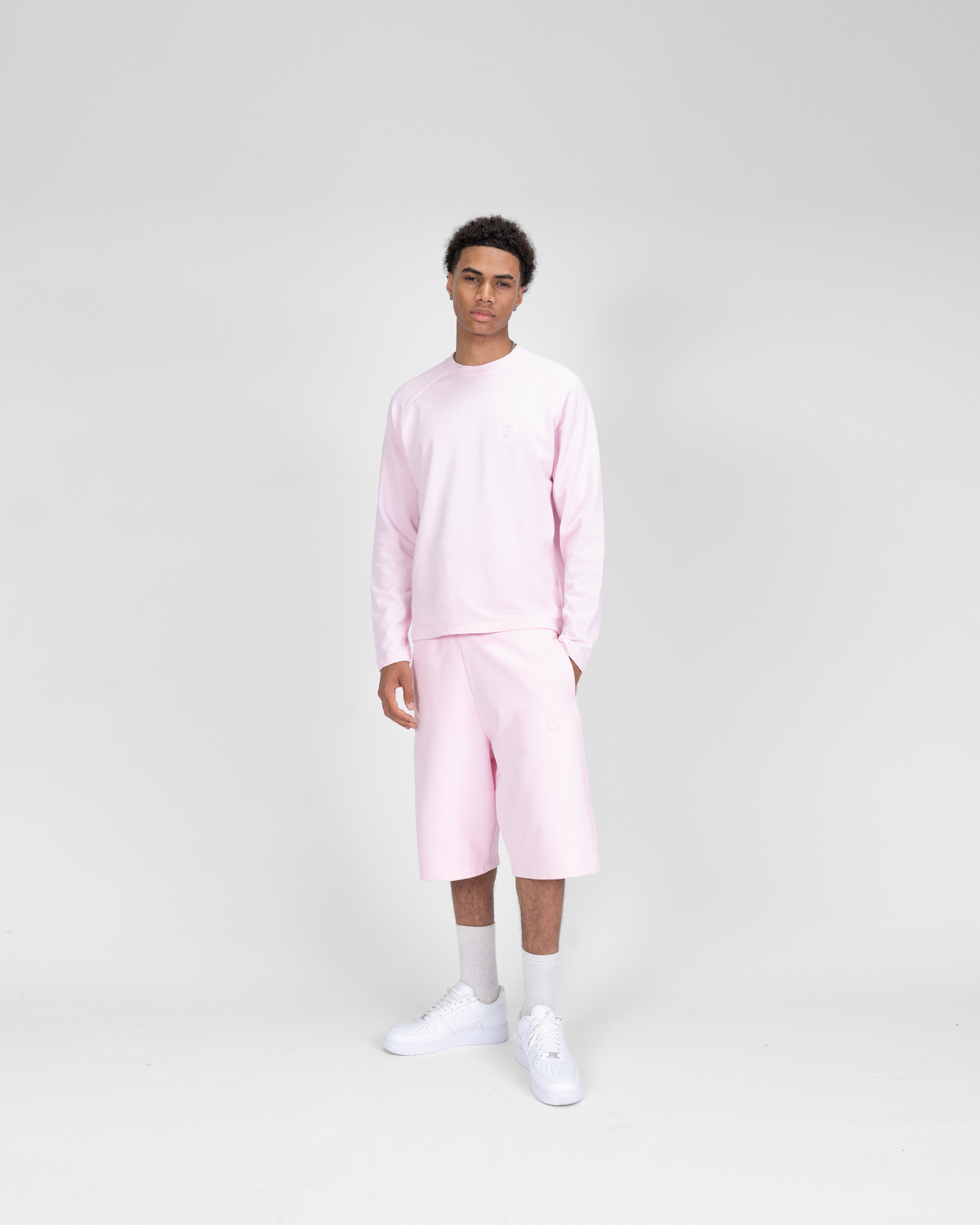 T-shirt manches longues SU – Rose