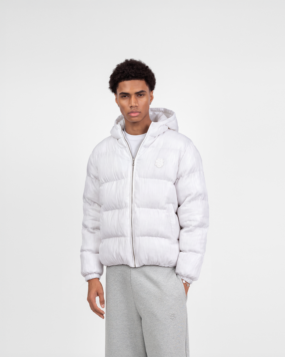 Doudoune SUVENE LED – Blanc