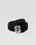 Ceinture SU en cuir – Noir