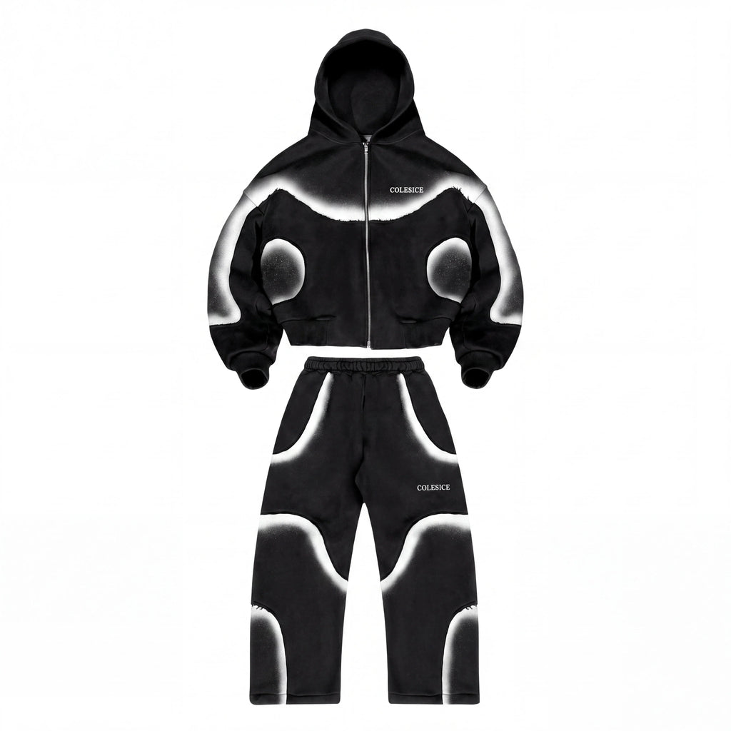 Ensemble Midnight hoodie zippé et jogging COLESICE