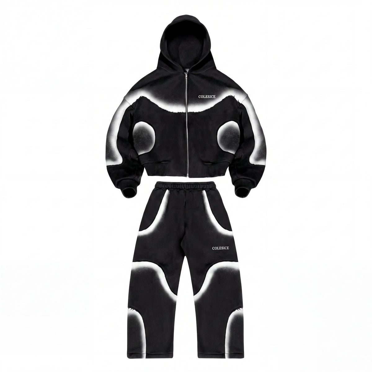 Ensemble Midnight hoodie zippé et jogging COLESICE