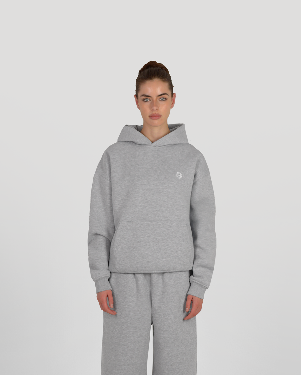 Hoodie Classic – Gris – vue 6