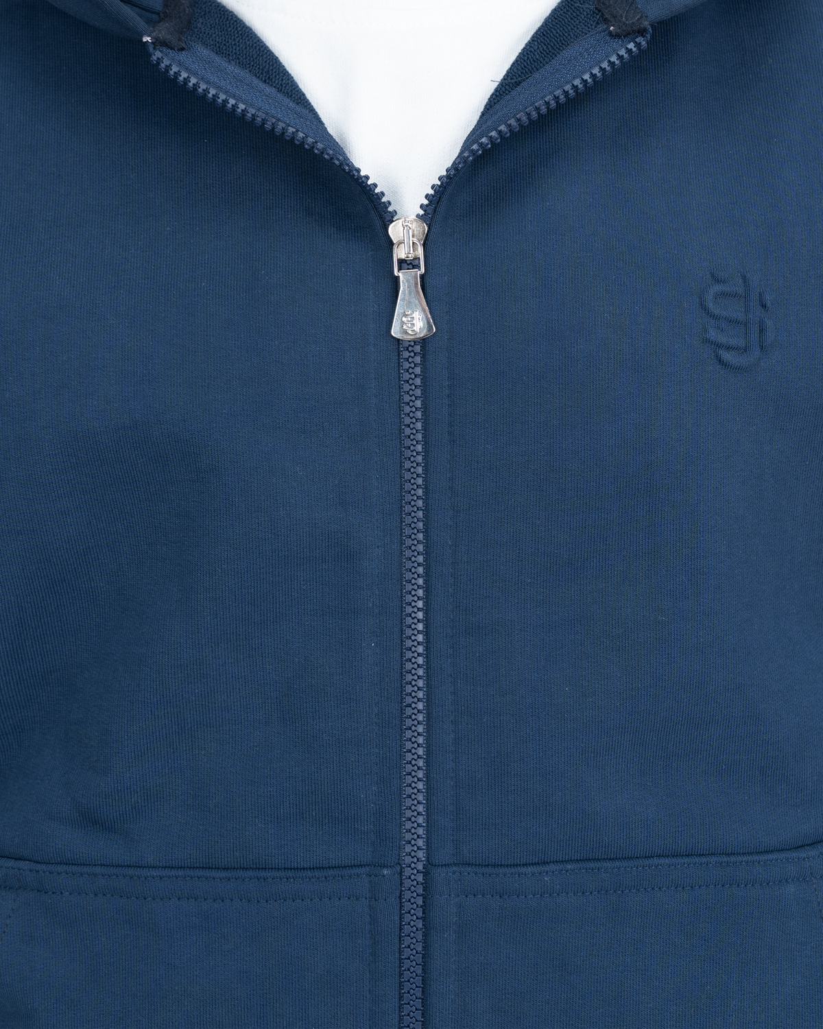 Hoodie zippé SU – Bleu marine