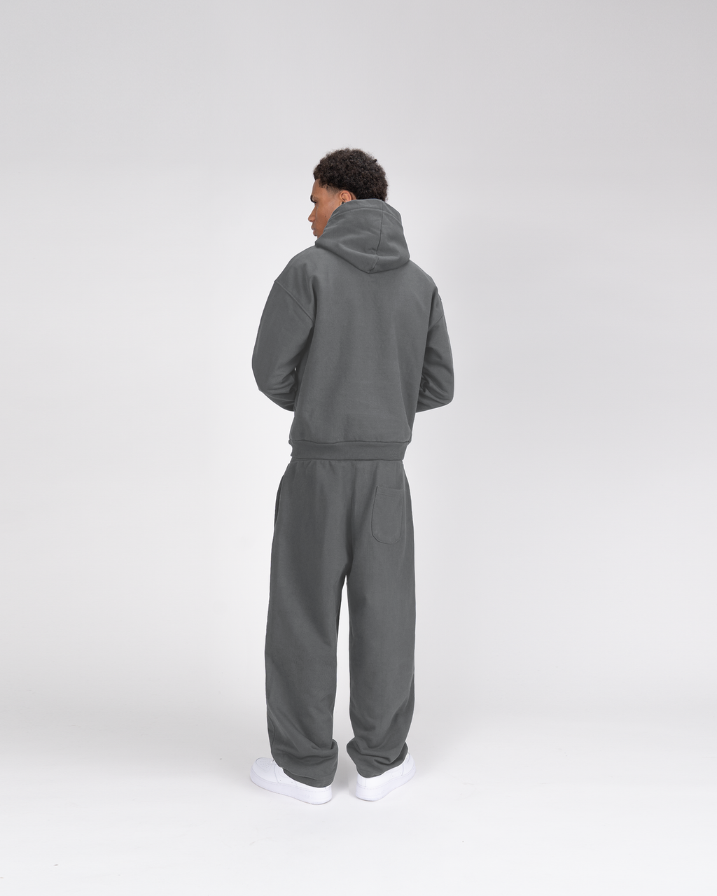 Hoodie SU – Anthracite – vue 4
