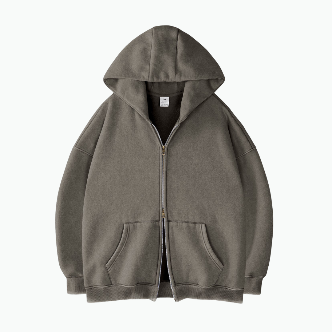 Hoodie zippé Wash COLESICE – vue 14