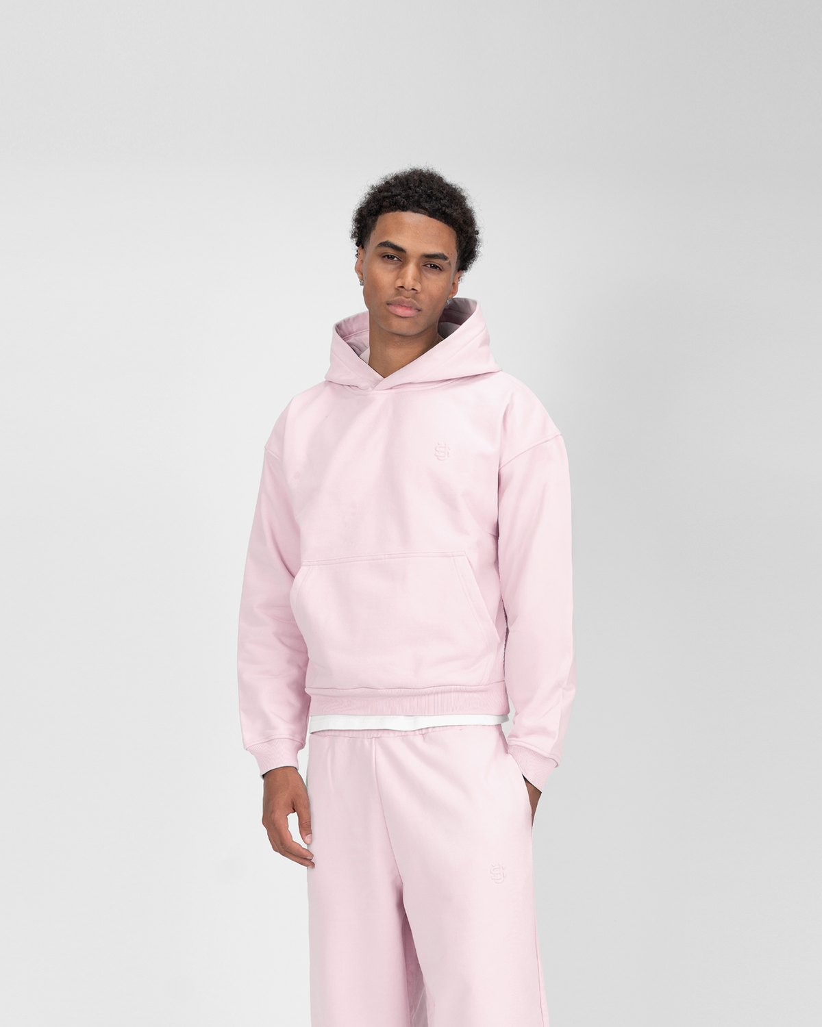 Hoodie SU – Rose – vue 2