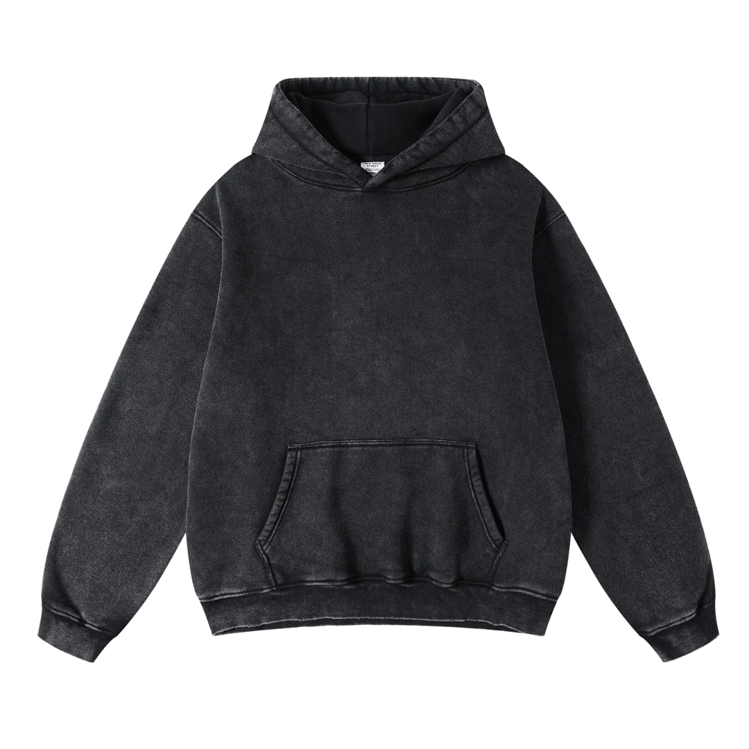 Hoodie Acid Wash COLESICE