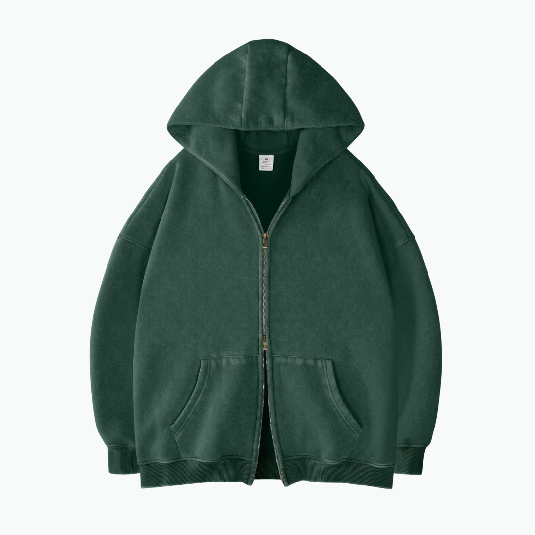 Hoodie zippé Wash COLESICE – vue 16