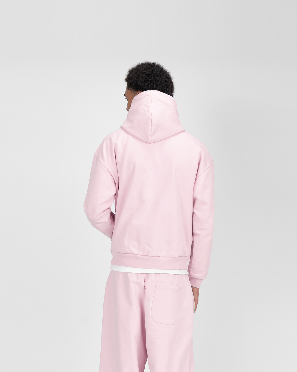Hoodie SU – Rose – vue 4