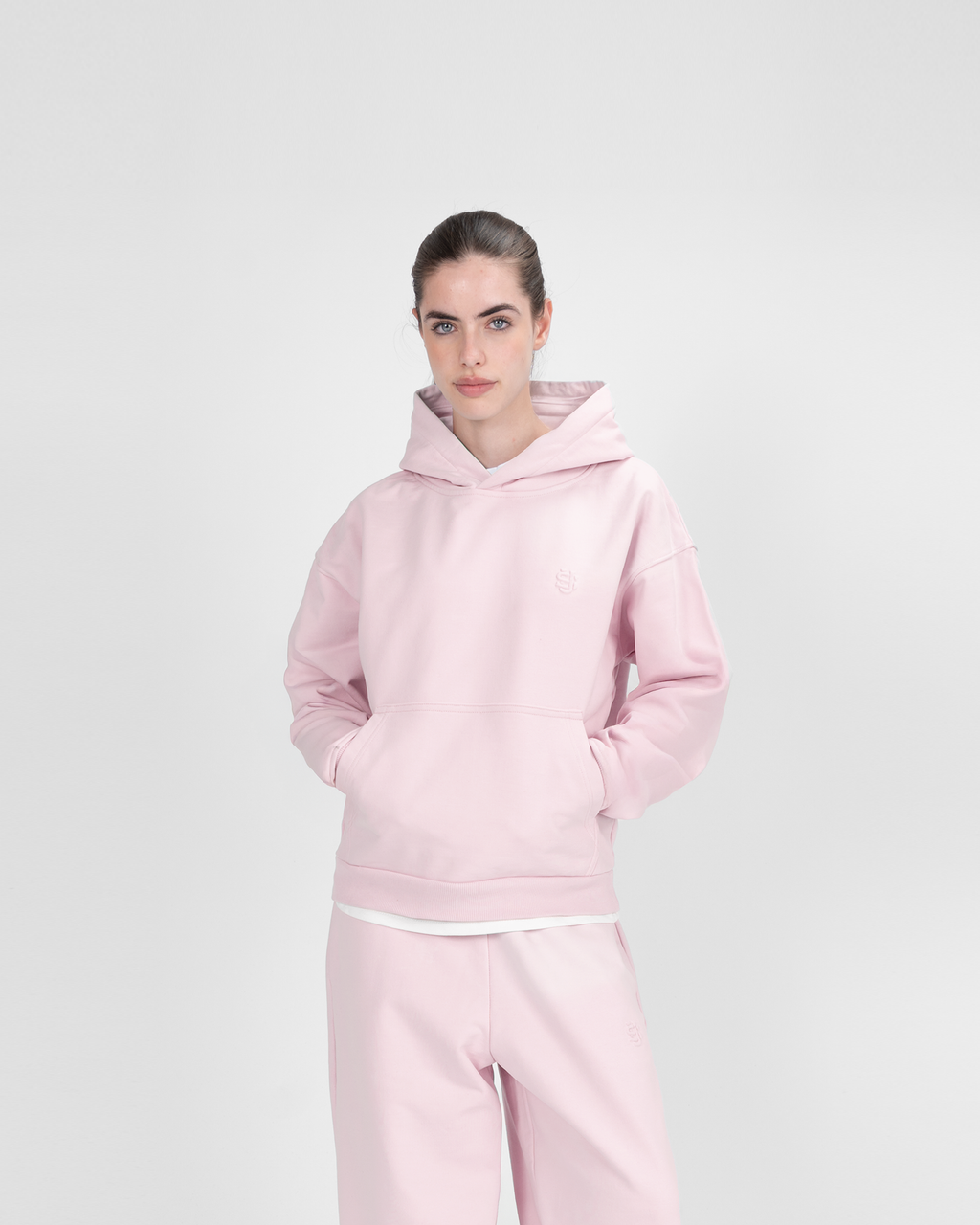 Hoodie SU – Rose – vue 9