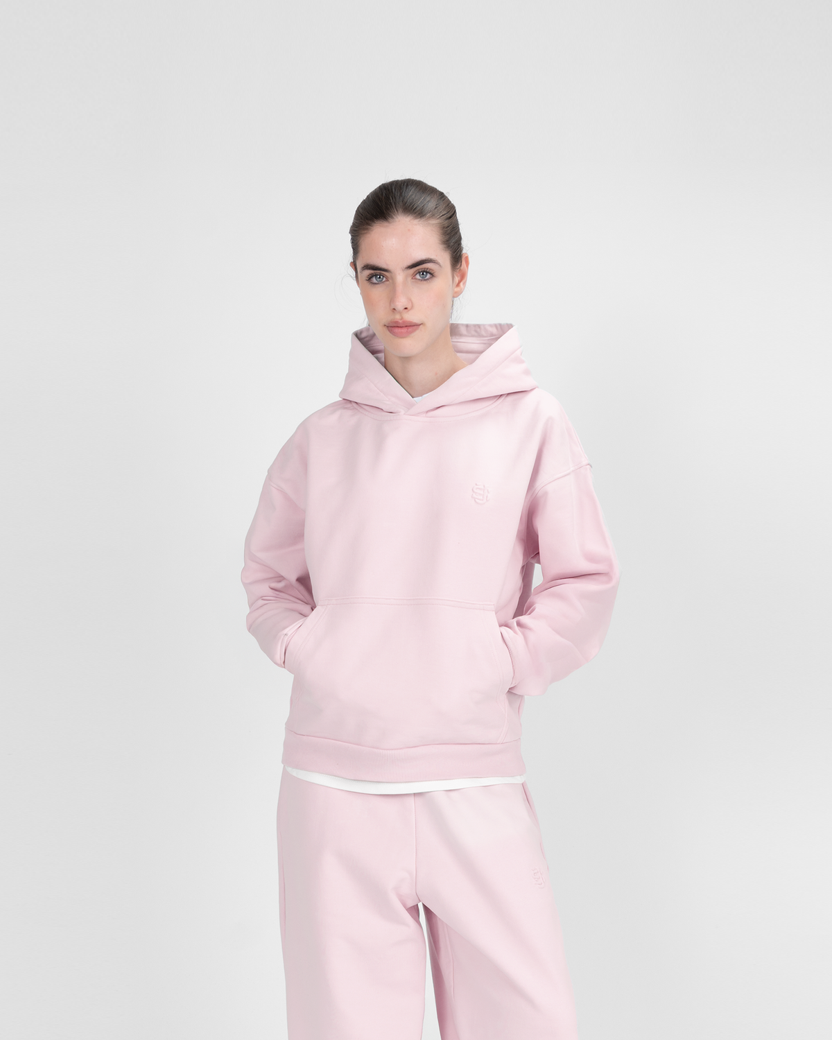Hoodie SU – Rose – vue 9
