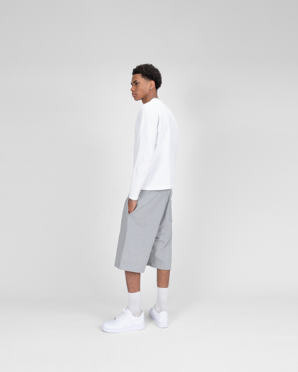 T-shirt manches longues SU – Blanc