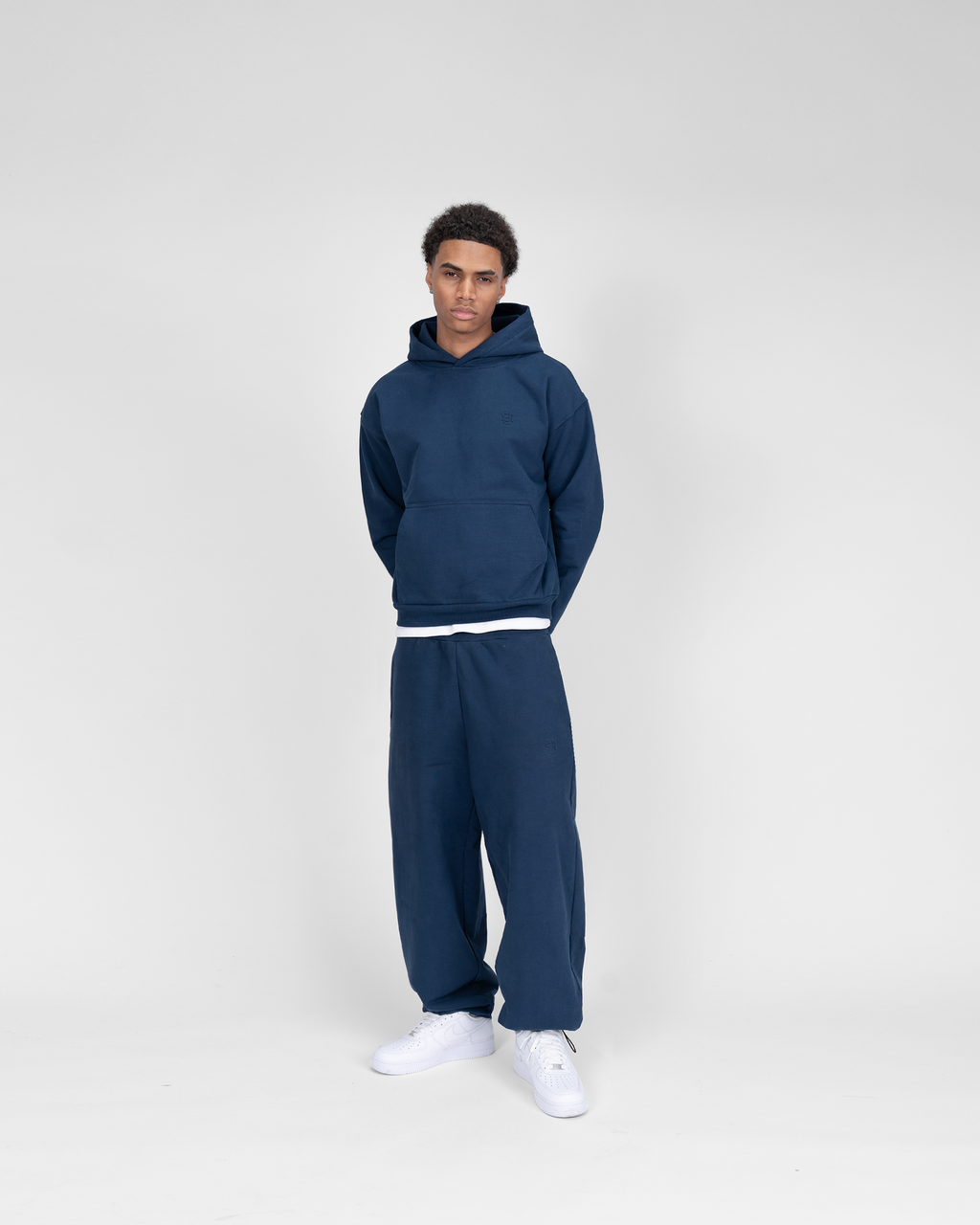 Jogging SU – Bleu marine – vue 4