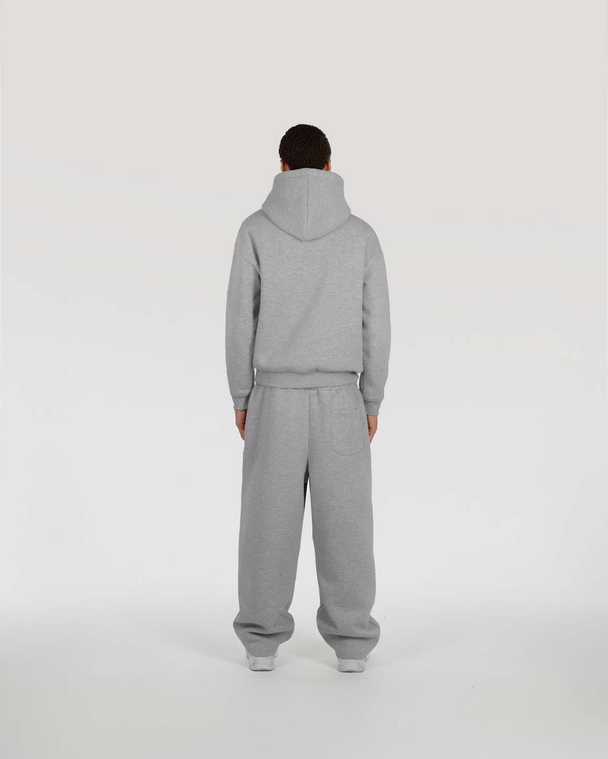 Jogging baggy Classic – Gris – vue 3