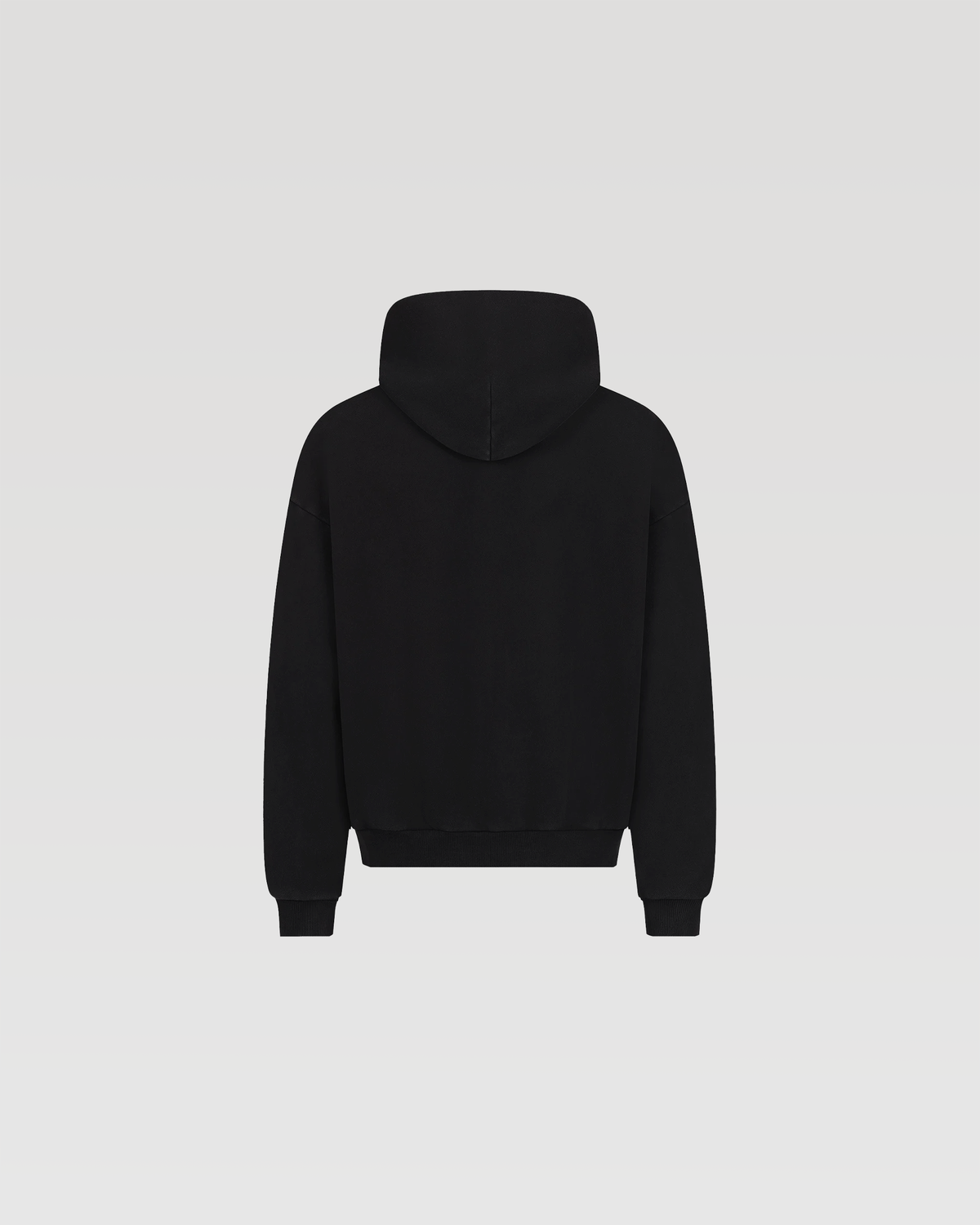 Hoodie zippé Classic – Noir