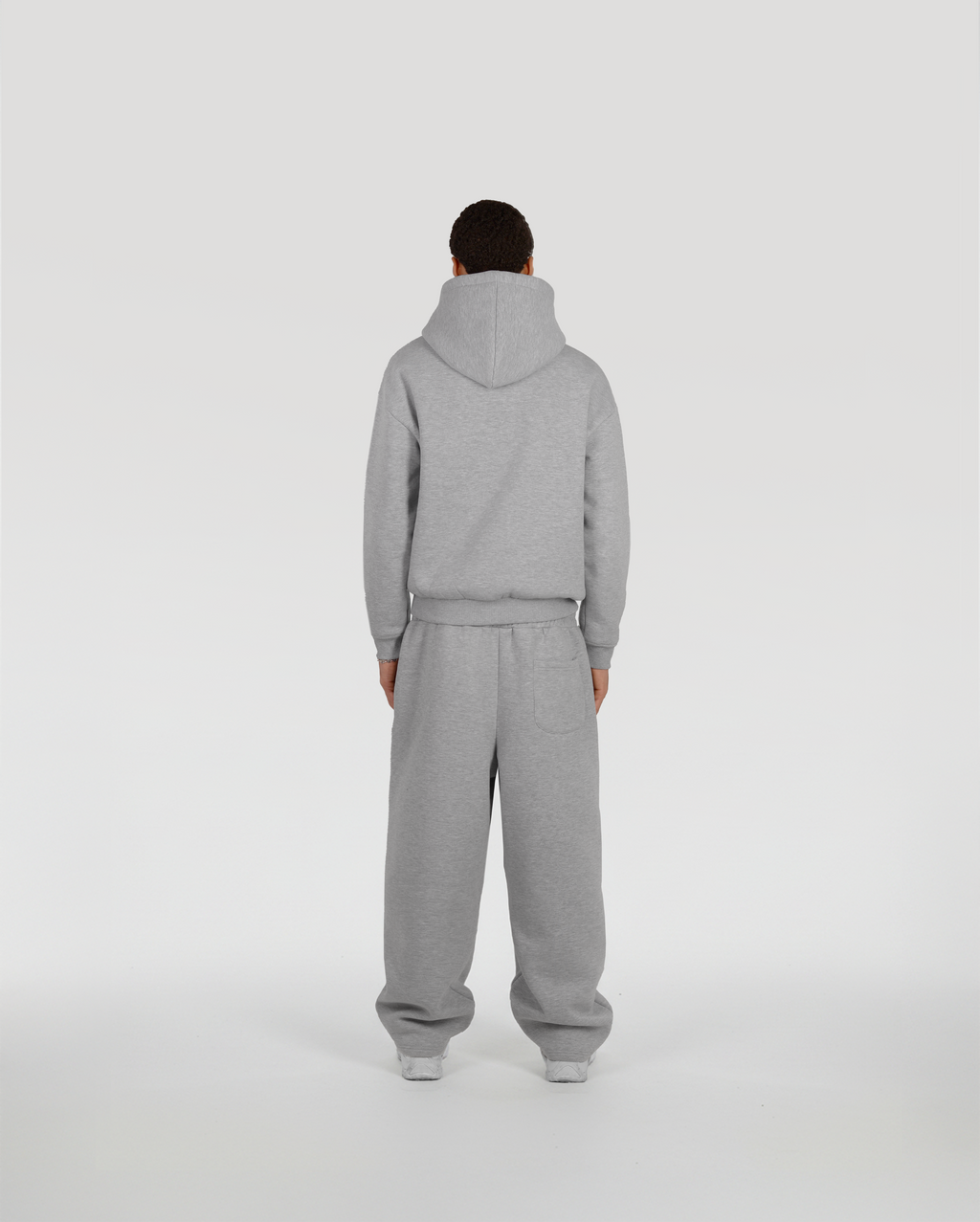 Hoodie Classic – Gris – vue 4