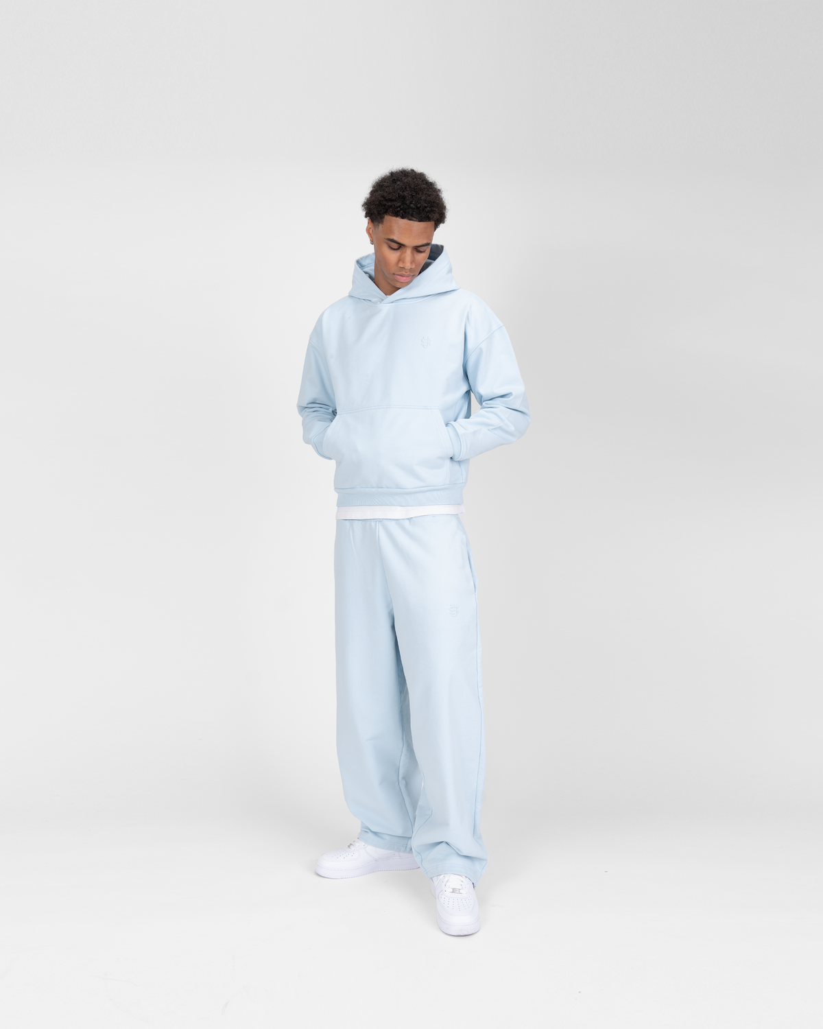 Hoodie SU – Bleu glacier – vue 8