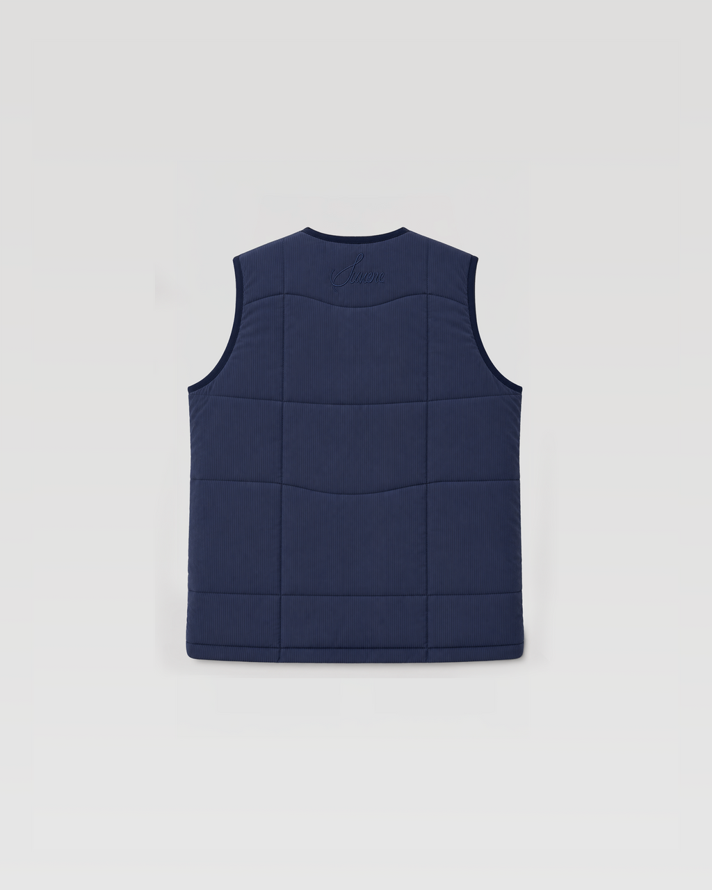 Doudoune sans manches SU – Bleu marine
