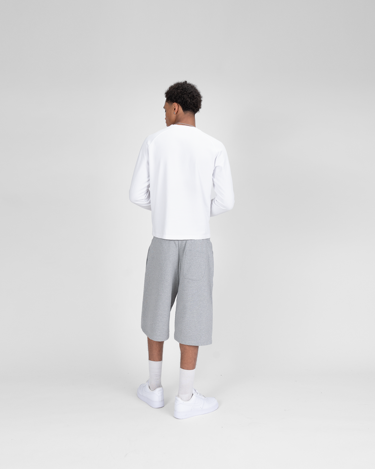 T-shirt manches longues SU – Blanc