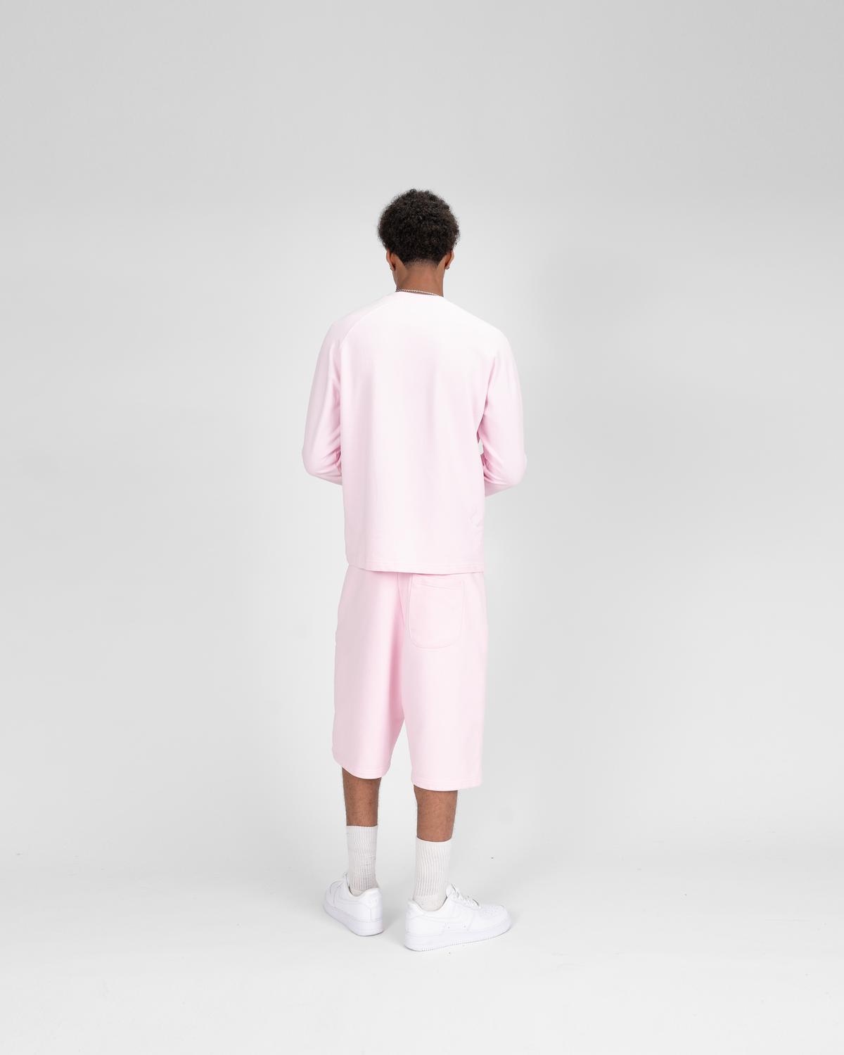 T-shirt manches longues SU – Rose