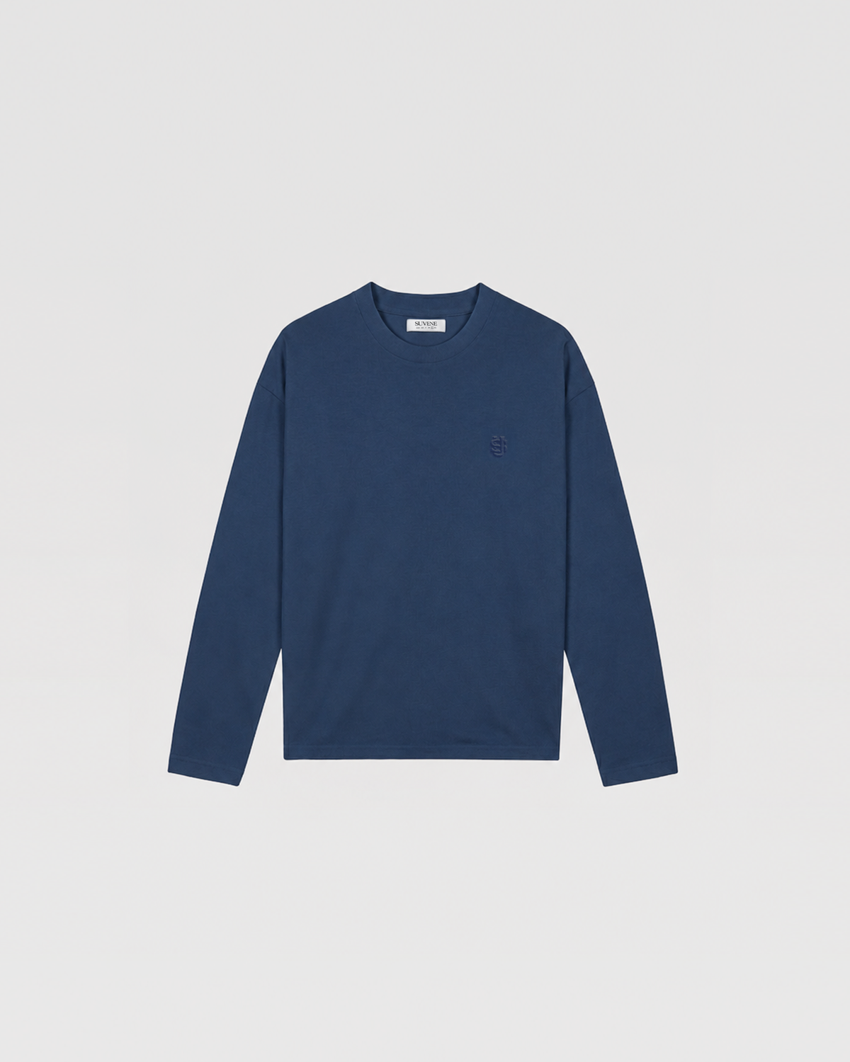 T-shirt manches longues SU – Bleu marine