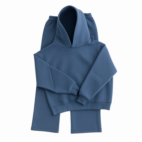 Ensemble hoodie et jogging Bleu marine COLESICE