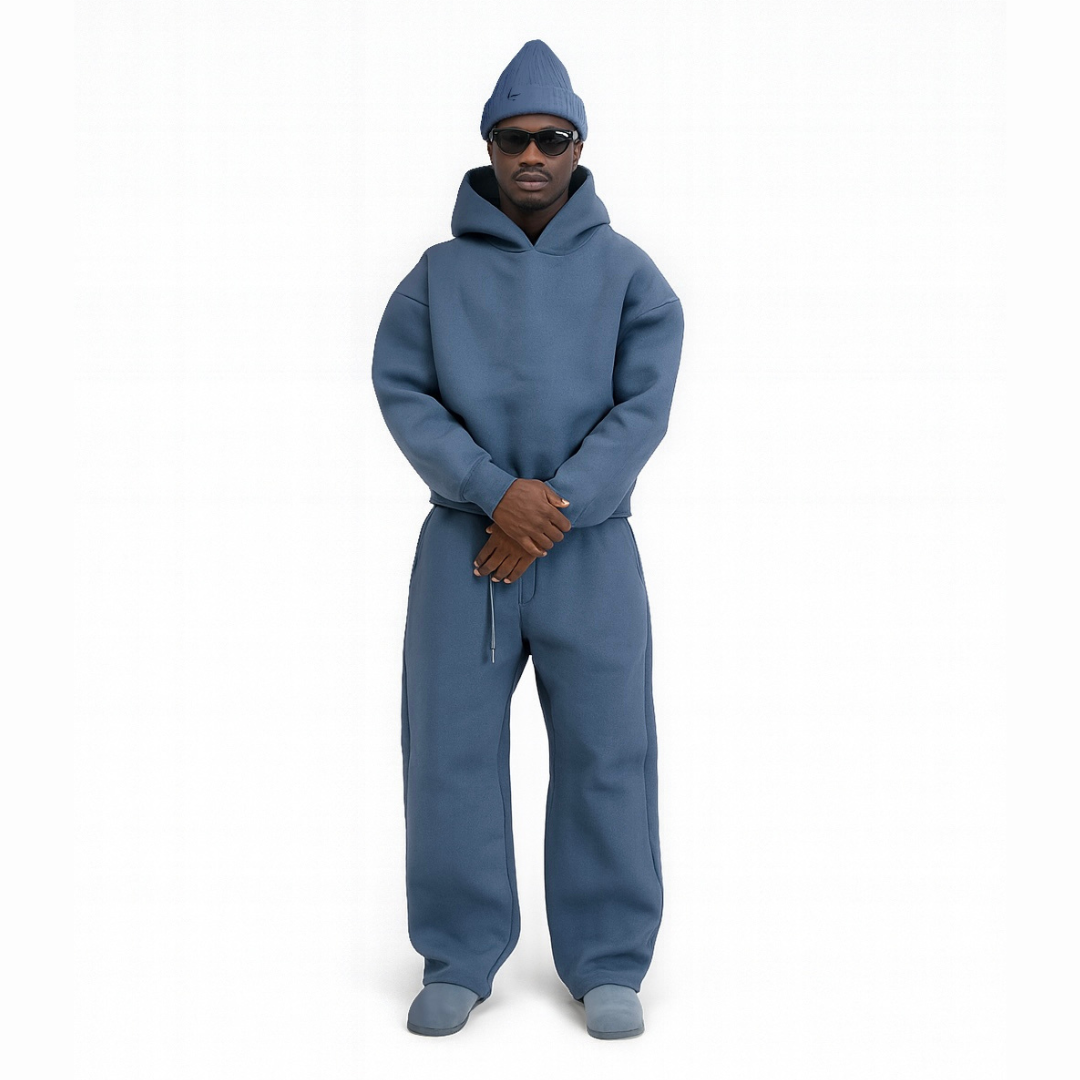 Jogging Bleu marine COLESICE – vue 2