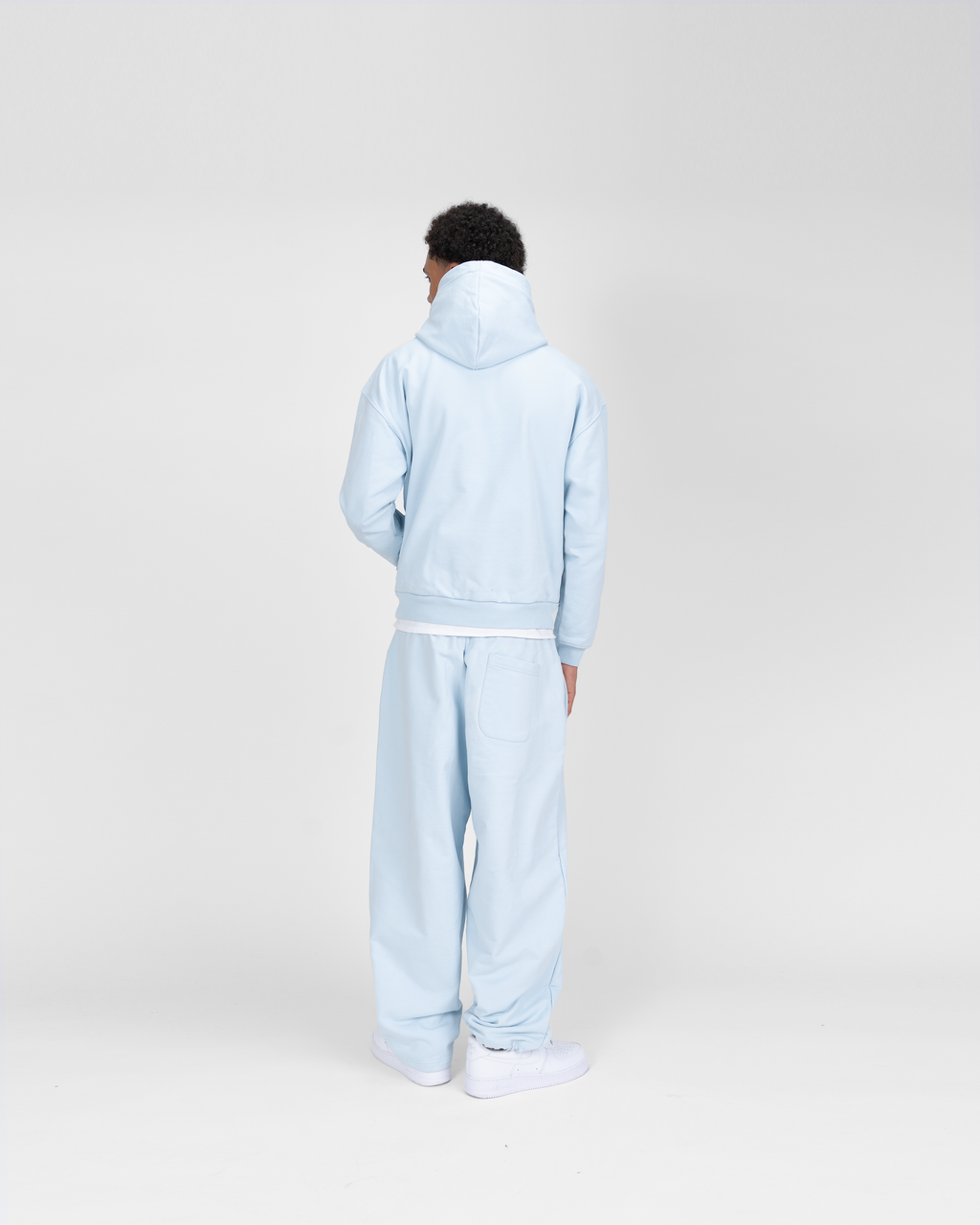 Hoodie SU – Bleu glacier – vue 9
