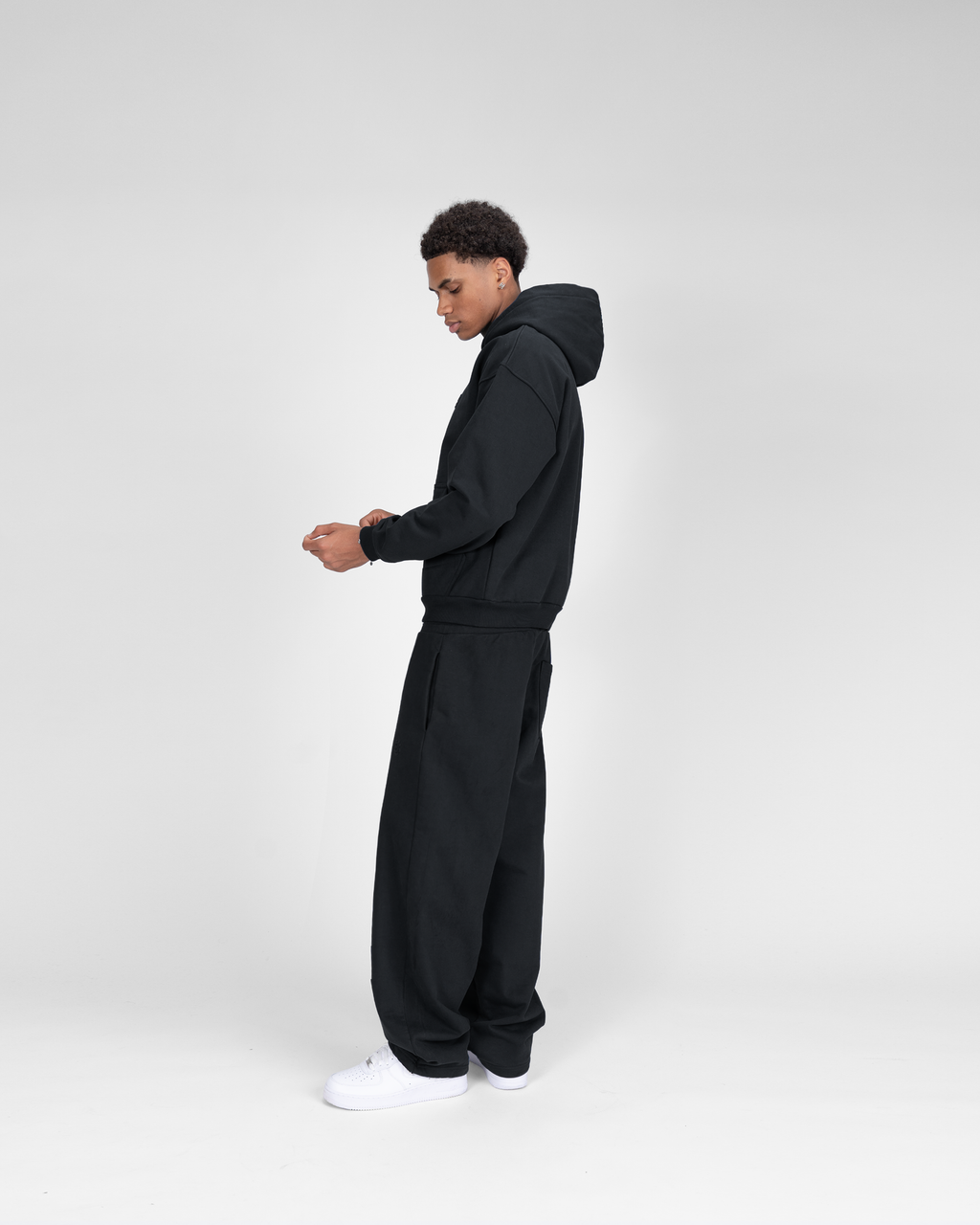 Hoodie SU – Noir – vue 6