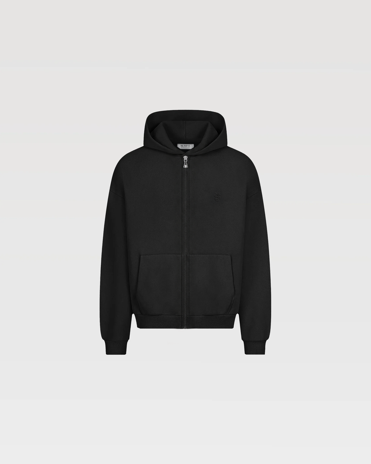 Hoodie zippé SU – Noir