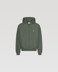 Hoodie zippé Classic – Kaki
