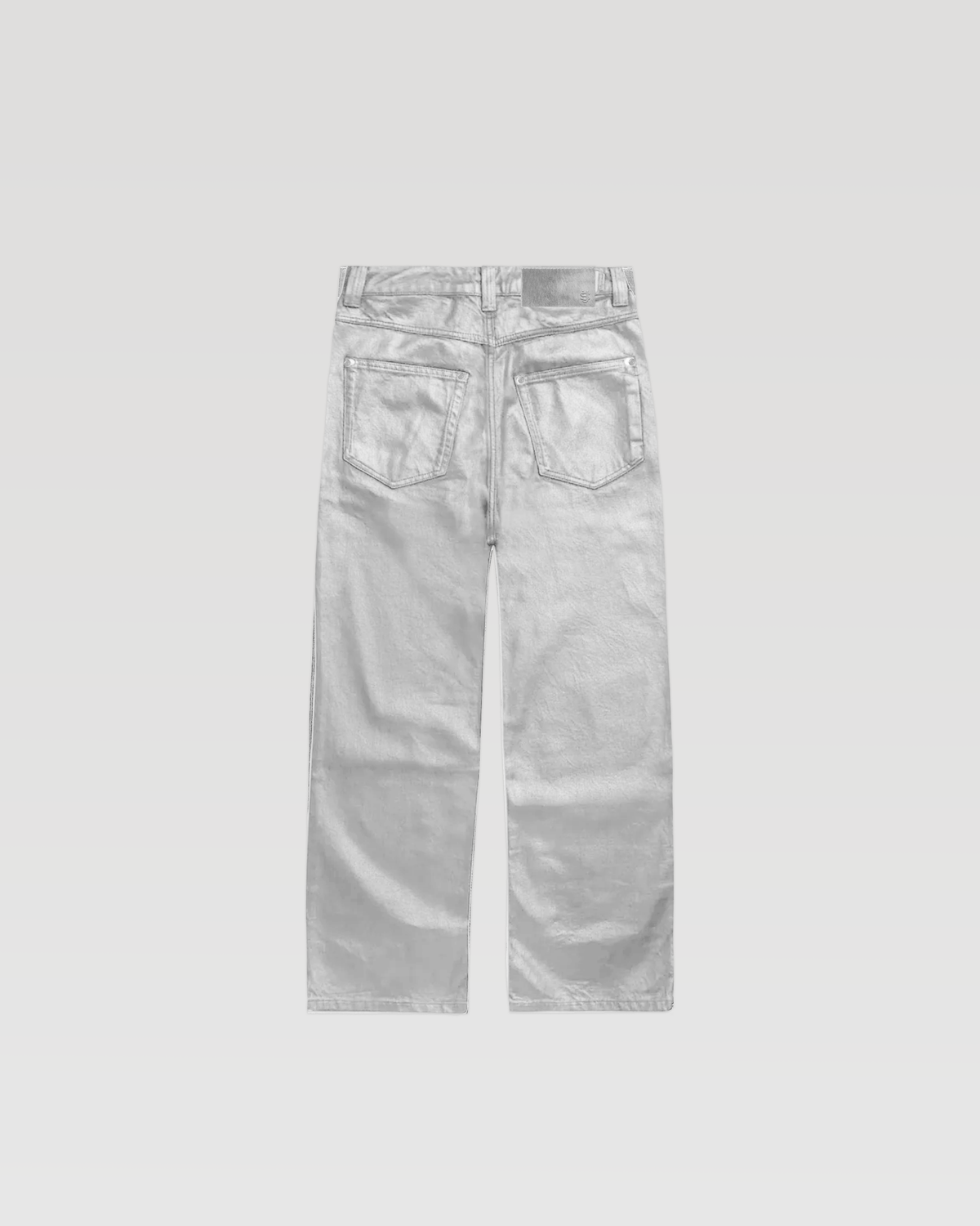 Jean Nano ciré – Argent – vue 2